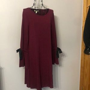 Tie Sleeve Dress